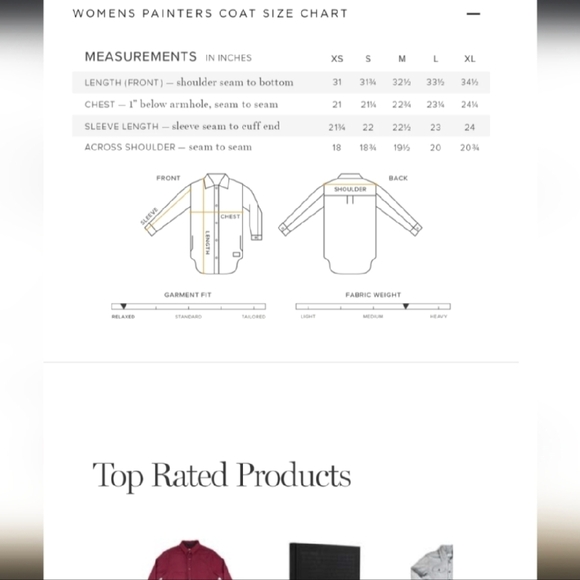 Anian Painter's Jacket XS Cobalt - Picture 7 of 8